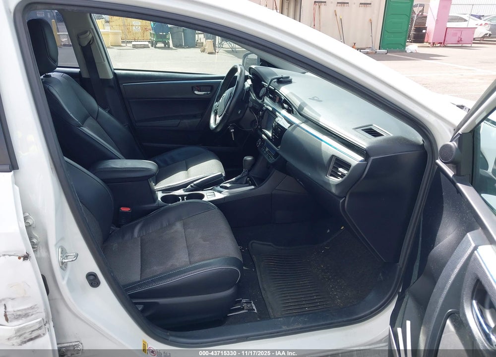 2015 TOYOTA COROLLA S PLUS VIN: 2T1BURHE6FC247720