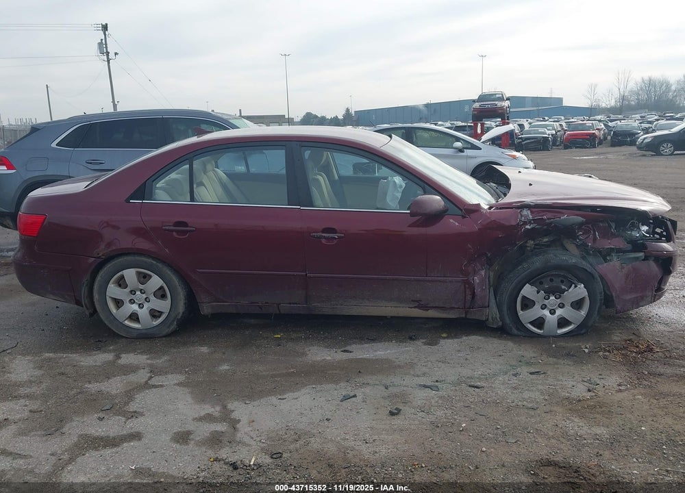 2009 HYUNDAI SONATA GLS VIN: 5NPET46C69H508494
