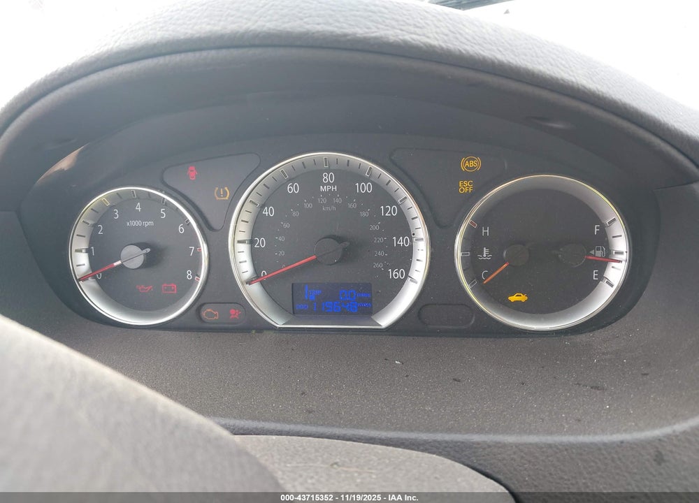 2009 HYUNDAI SONATA GLS VIN: 5NPET46C69H508494