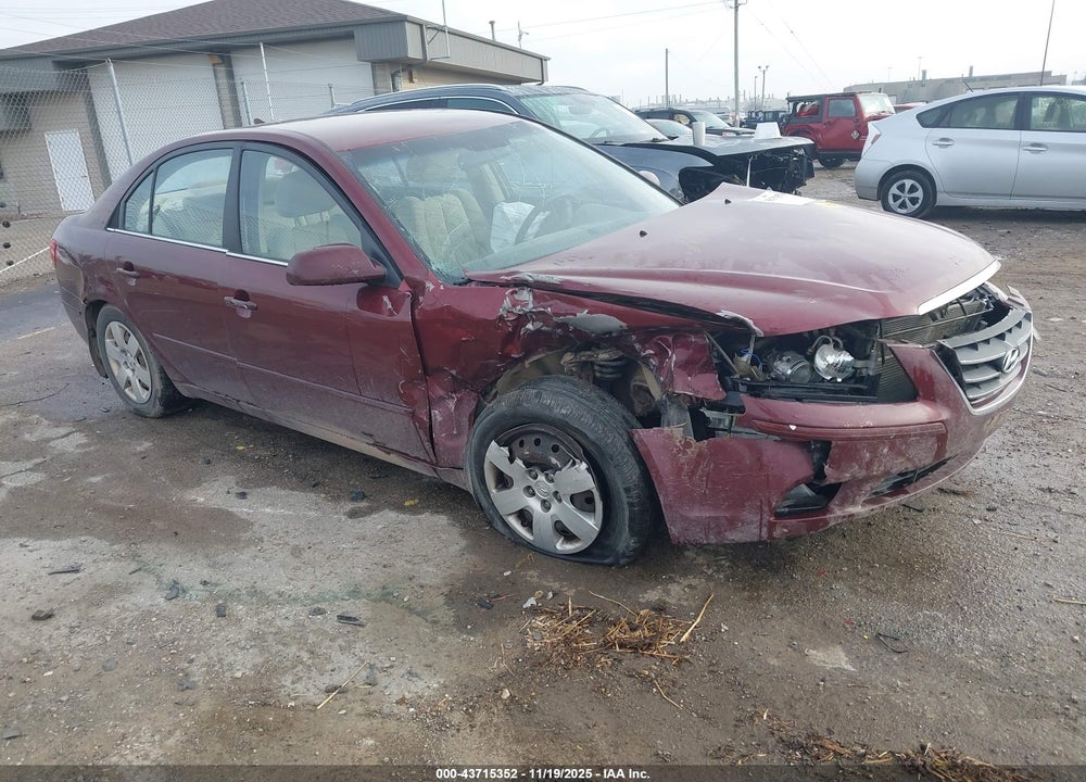 2009 HYUNDAI SONATA GLS VIN: 5NPET46C69H508494