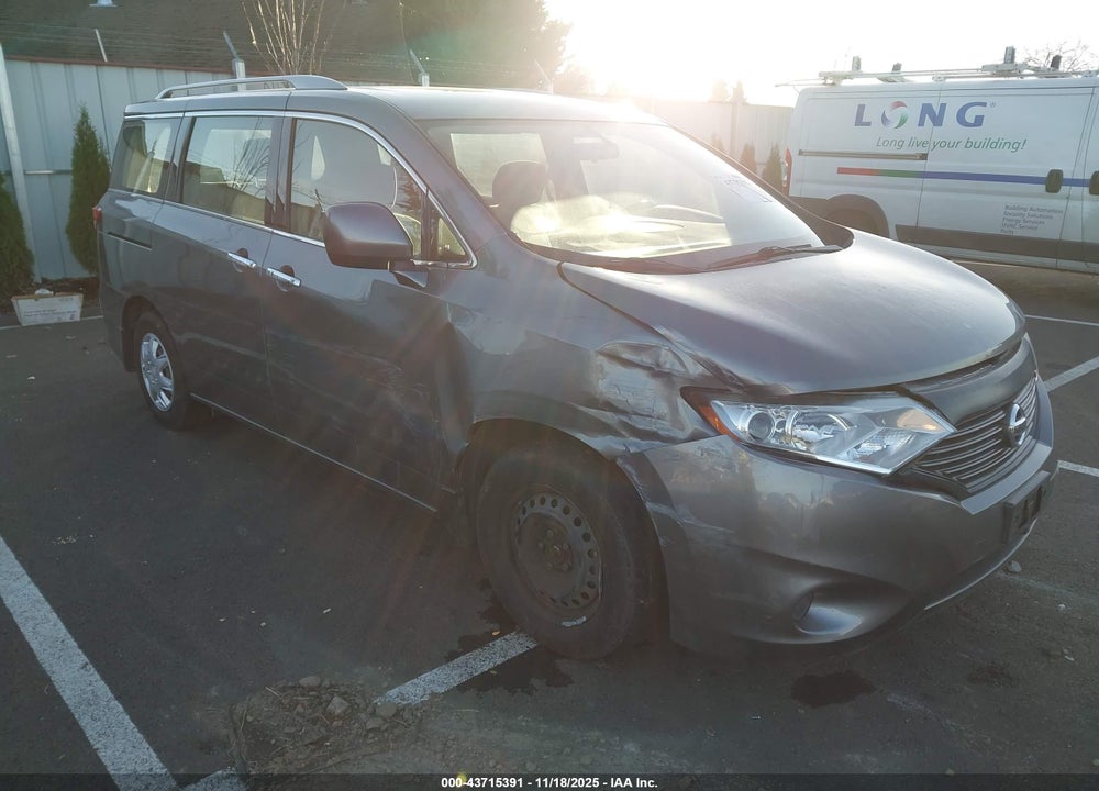 2014 NISSAN QUEST S VIN: JN8AE2KP1E9104175