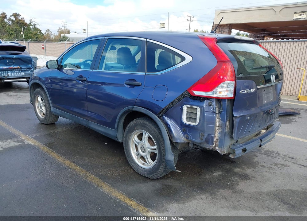 2014 HONDA CR-V LX VIN: 3CZRM3H31EG712235