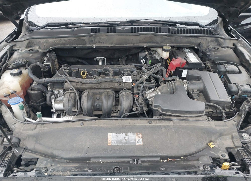 2017 FORD FUSION S VIN: 3FA6P0G75HR293713