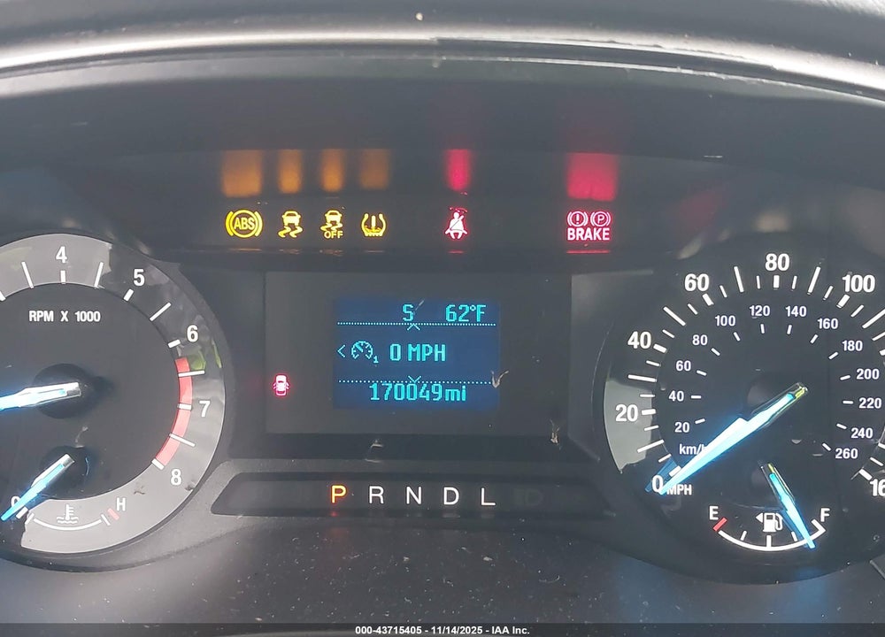 2017 FORD FUSION S VIN: 3FA6P0G75HR293713