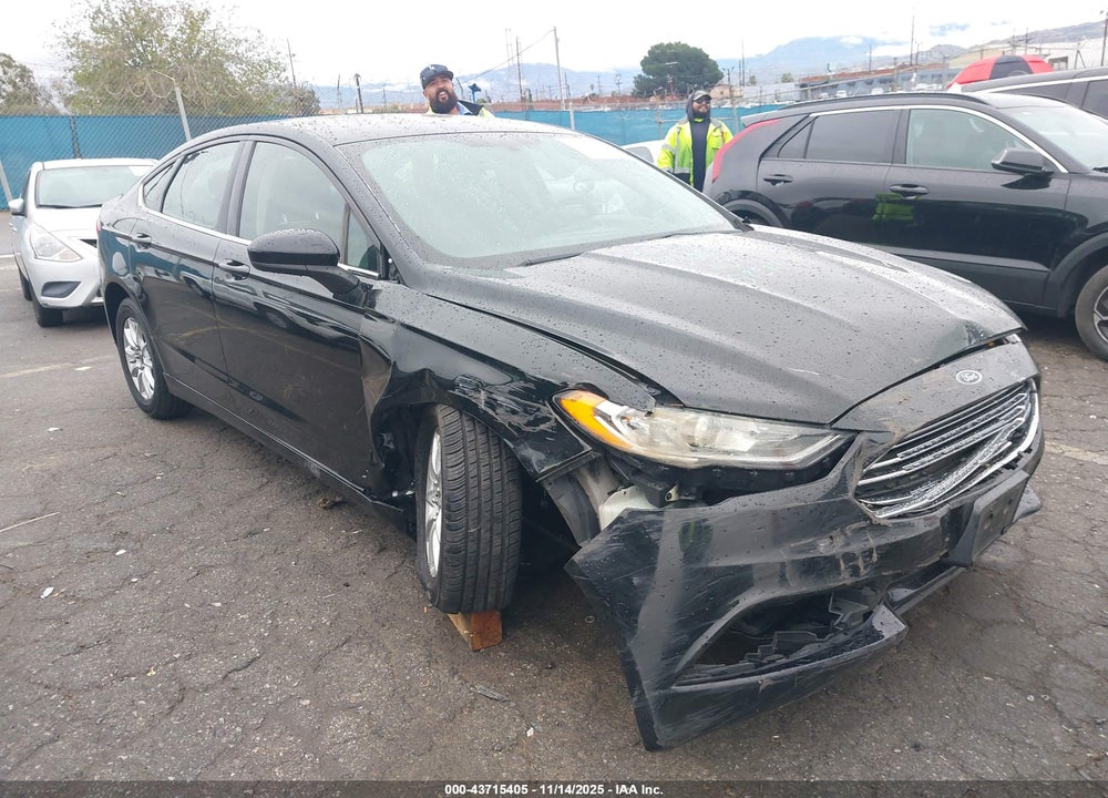 2017 FORD FUSION S VIN: 3FA6P0G75HR293713