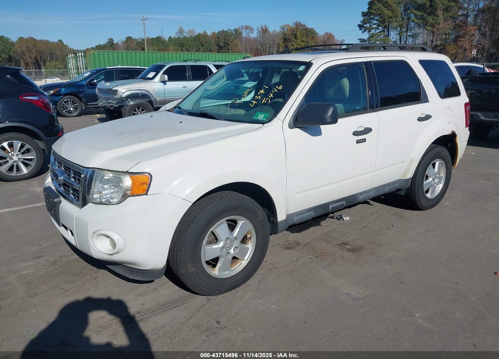 2012 FORD ESCAPE VIN: 1FMCU9DG7CKB98576