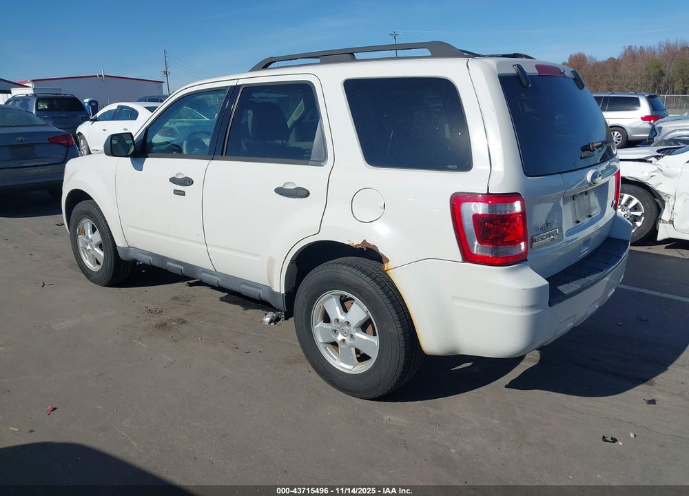2012 FORD ESCAPE VIN: 1FMCU9DG7CKB98576