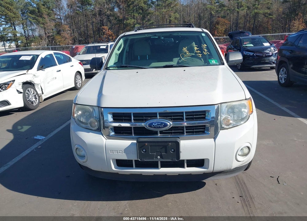 2012 FORD ESCAPE VIN: 1FMCU9DG7CKB98576
