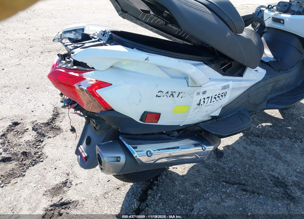 2018 SUZUKI AN650 A VIN: JS1CP51B5J2100553