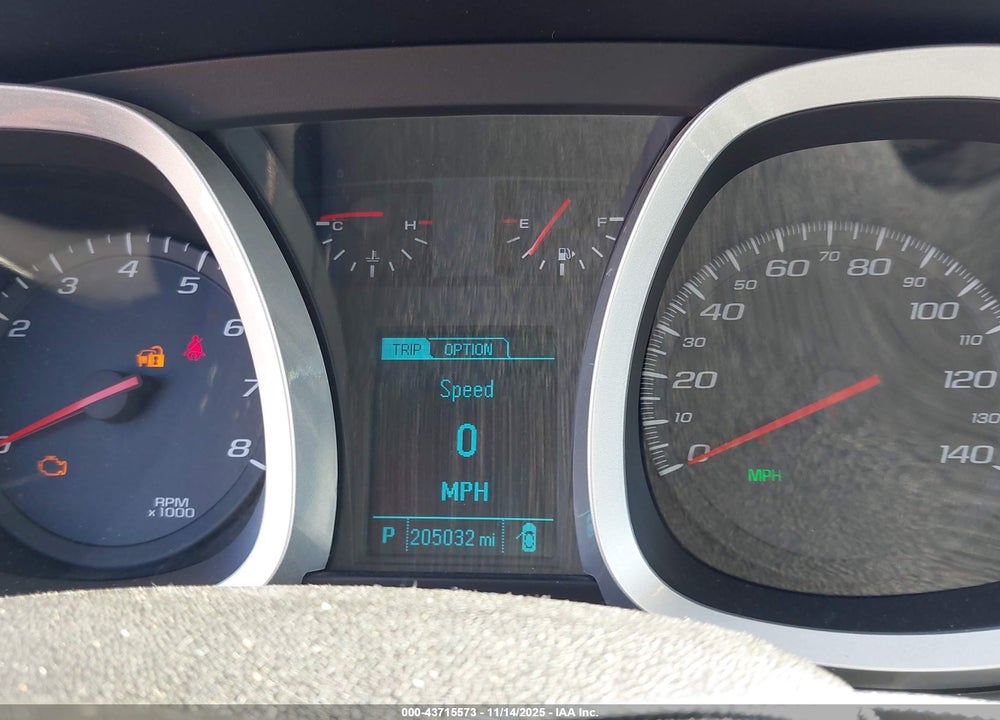 2013 CHEVROLET EQUINOX LS VIN: 2GNALBEK4D6256597