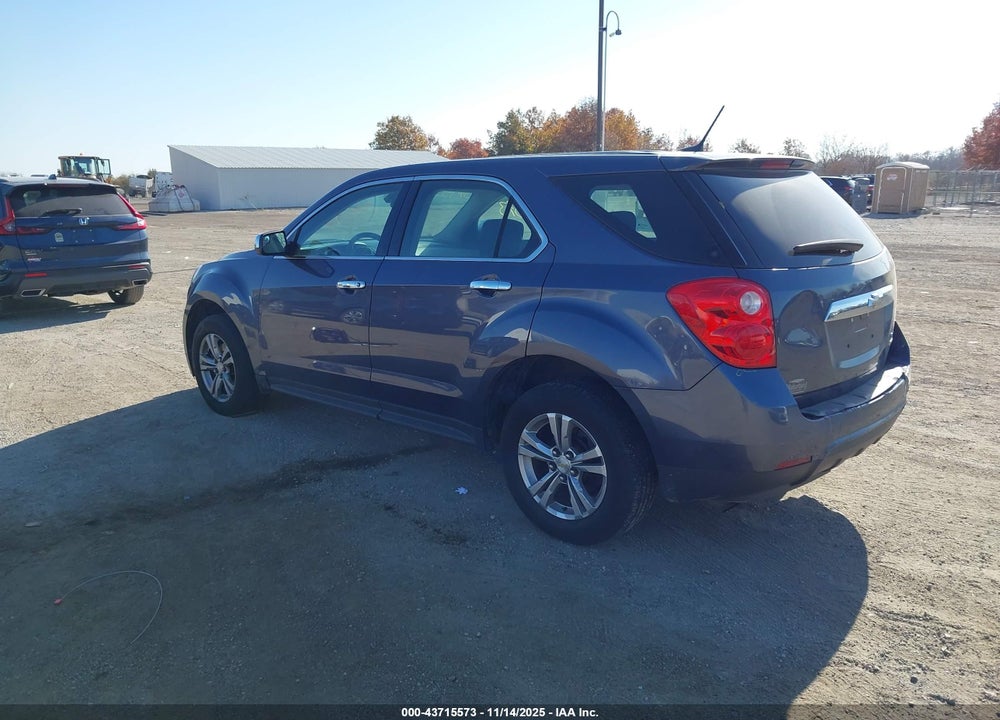 2013 CHEVROLET EQUINOX LS VIN: 2GNALBEK4D6256597