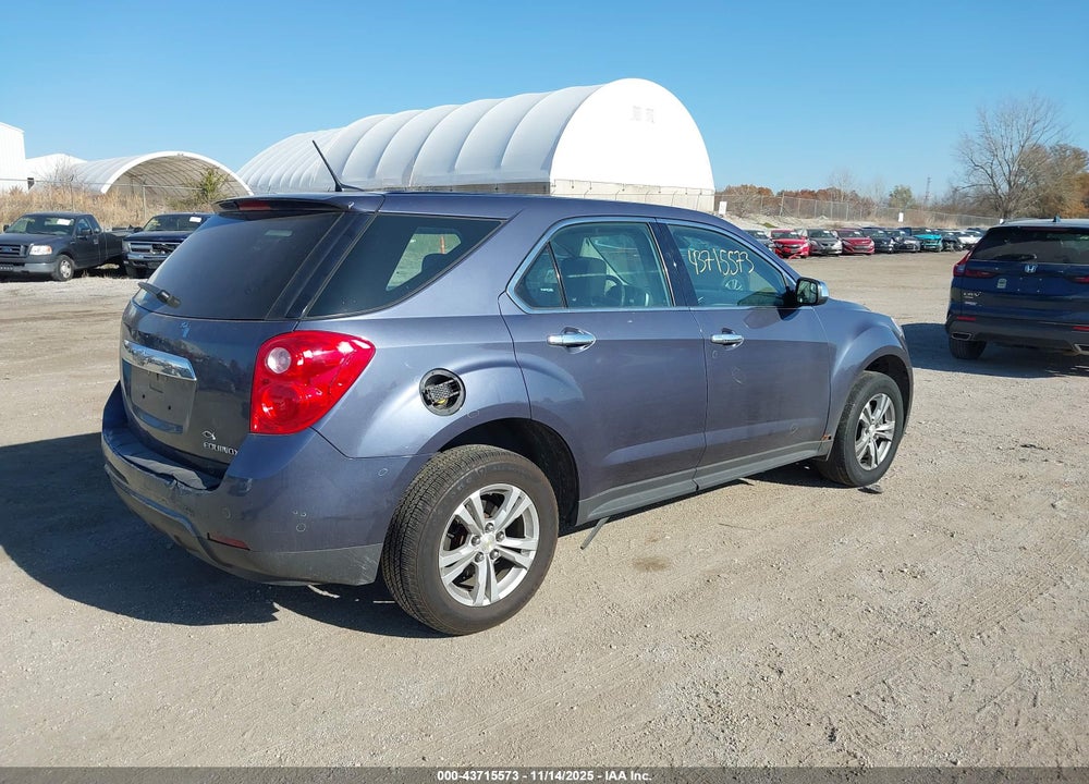 2013 CHEVROLET EQUINOX LS VIN: 2GNALBEK4D6256597