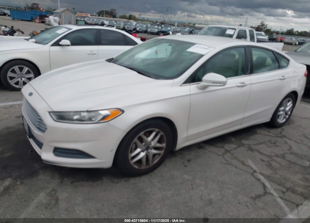 2013 FORD FUSION SE VIN: 3FA6P0H74DR158232