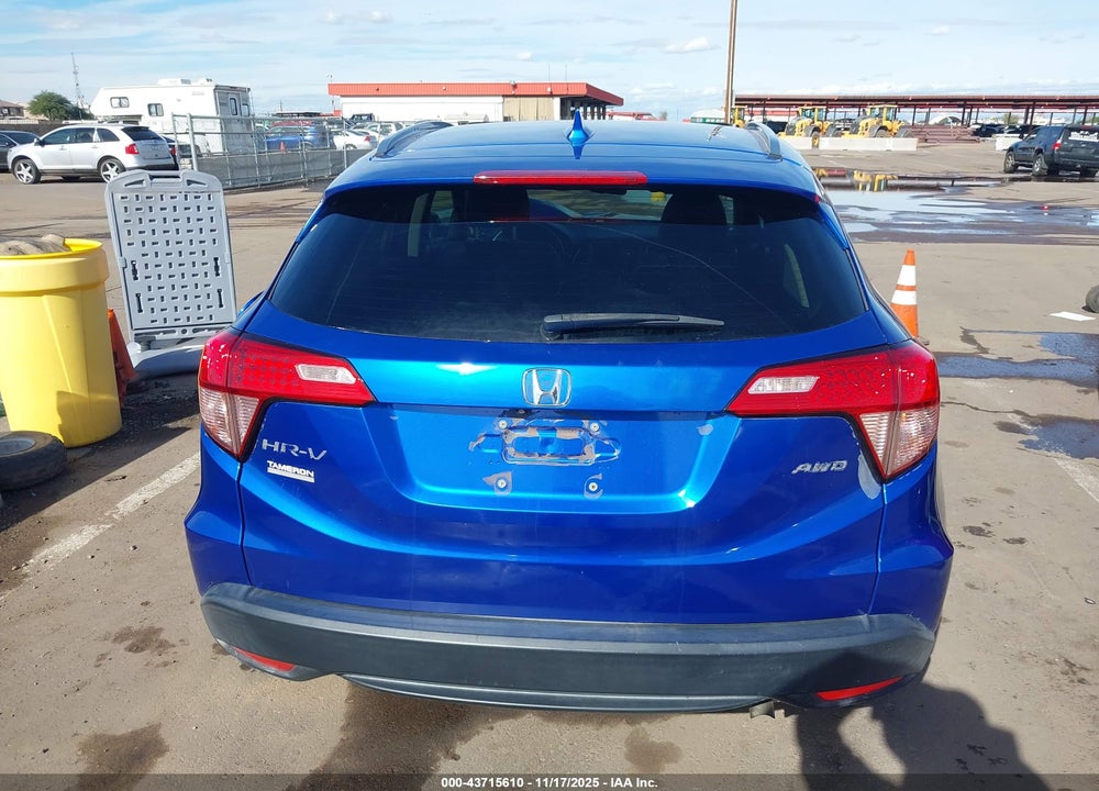 2018 HONDA HR-V EX-L VIN: 3CZRU6H78JM704505