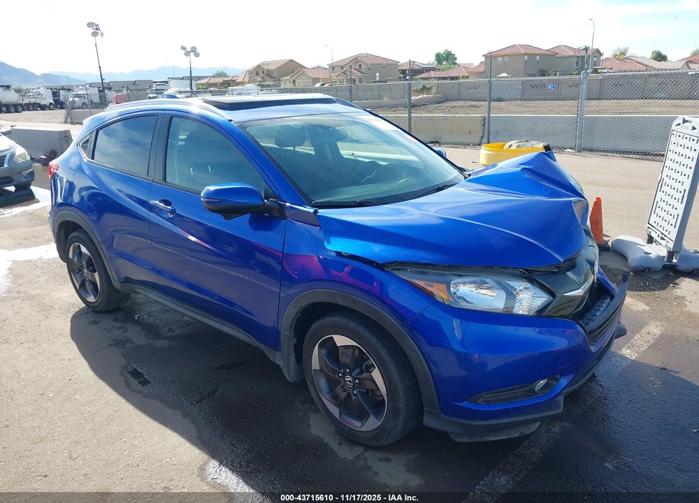 2018 HONDA HR-V EX-L VIN: 3CZRU6H78JM704505
