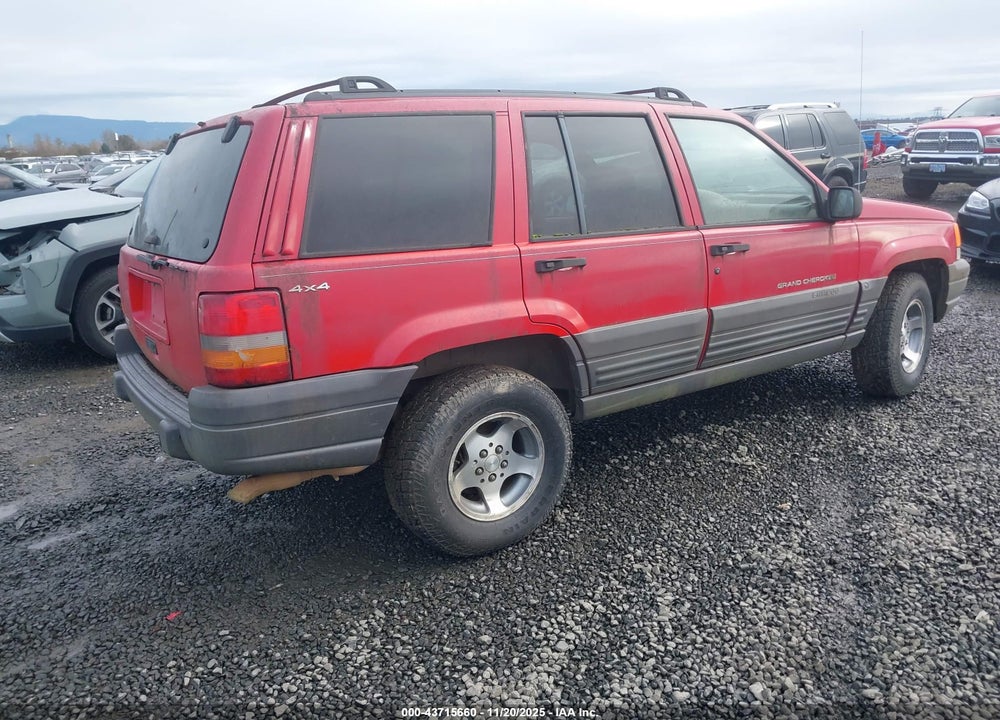 1998 JEEP GRAND CHEROKEE LAREDO VIN: 1J4GZ58S0WC252582