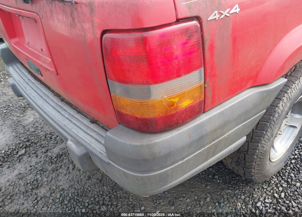 1998 JEEP GRAND CHEROKEE LAREDO VIN: 1J4GZ58S0WC252582