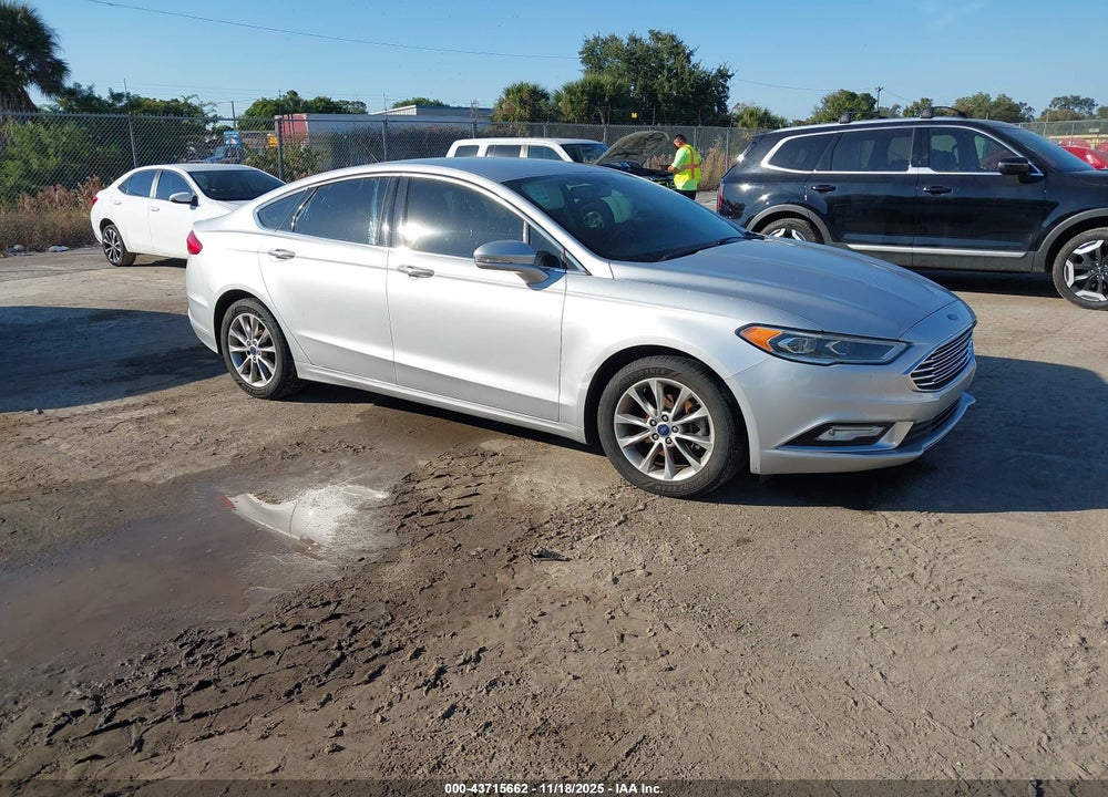 2017 FORD FUSION SE VIN: 3FA6P0HD1HR159933