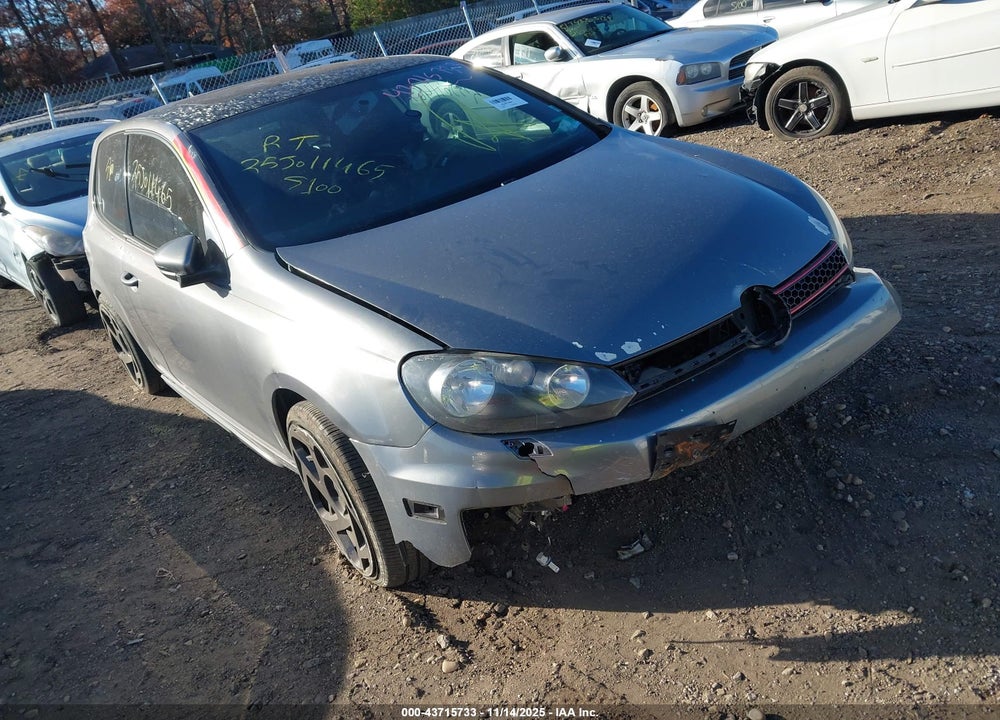 2011 VOLKSWAGEN GTI 2-DOOR VIN: WVWFV7AJ1BW037554