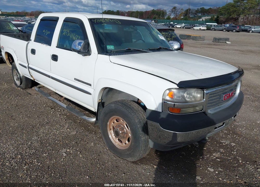 2002 GMC SIERRA 2500HD SLE VIN: 1GTHK23U82F127280