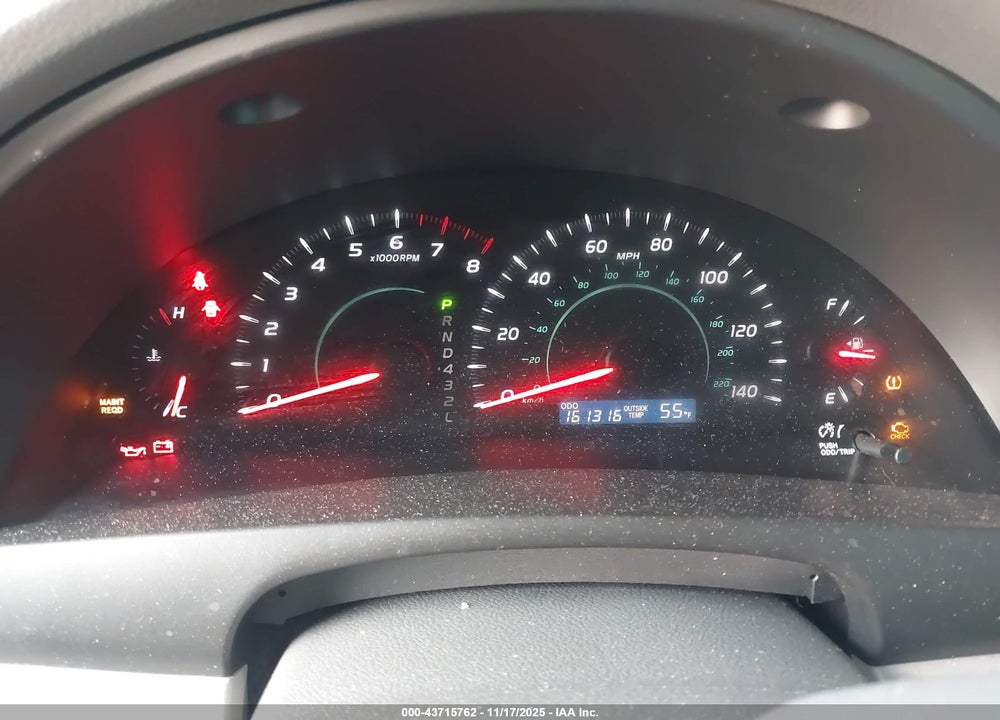 2009 TOYOTA CAMRY LE VIN: 4T1BE46K69U897966