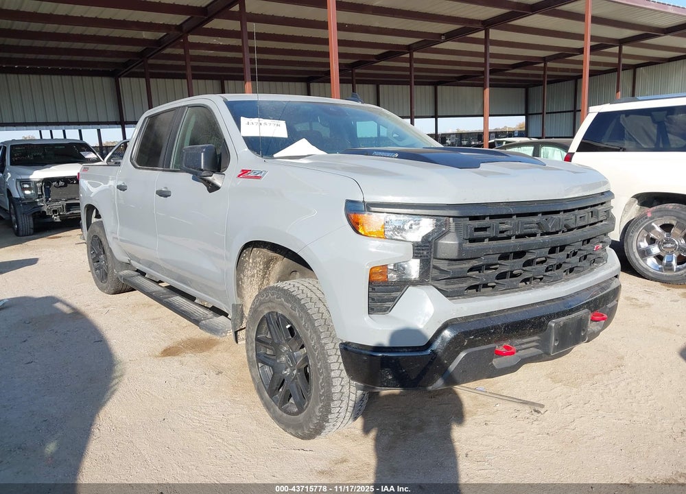 2025 CHEVROLET SILVERADO 1500 4WD  SHORT BED CUSTOM TRAIL BOSS VIN: 3GCPKCEK3SG108440