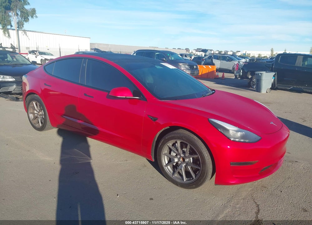 2023 TESLA MODEL 3 REAR-WHEEL DRIVE VIN: 5YJ3E1EAXPF616113