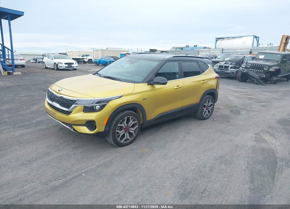 2021 KIA SELTOS VIN: KNDEUCA25M7202616
