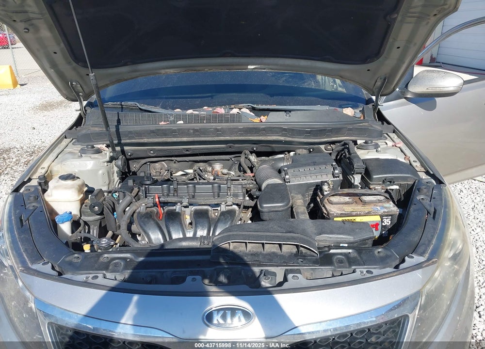 2011 KIA OPTIMA VIN: KNAGM4A78B5069561