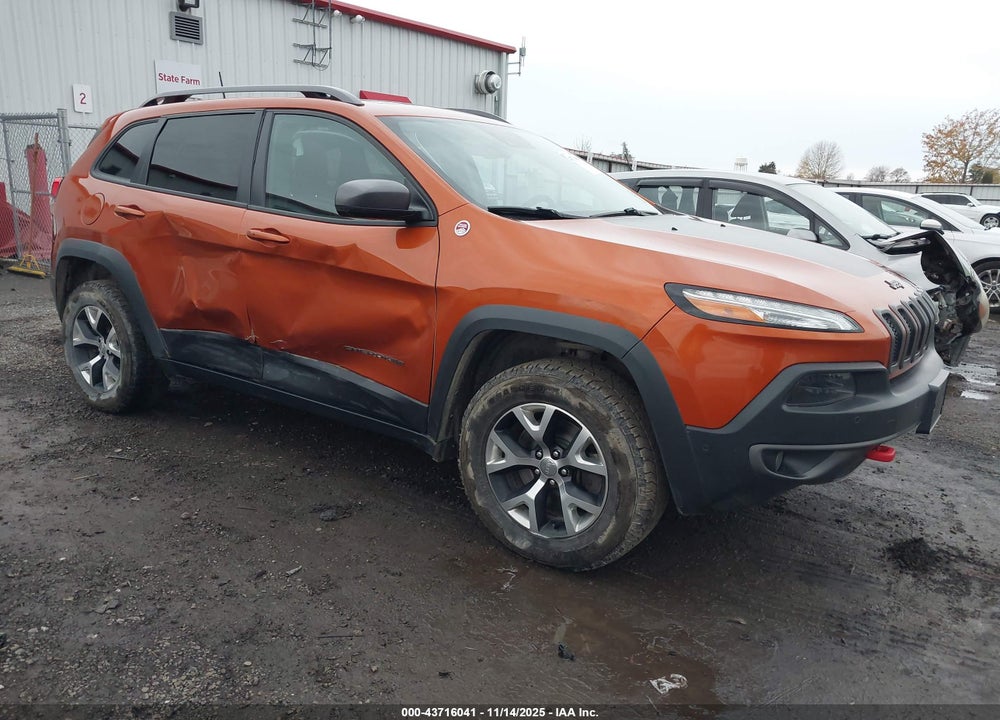 2016 JEEP CHEROKEE TRAILHAWK VIN: 1C4PJMBSXGW321746