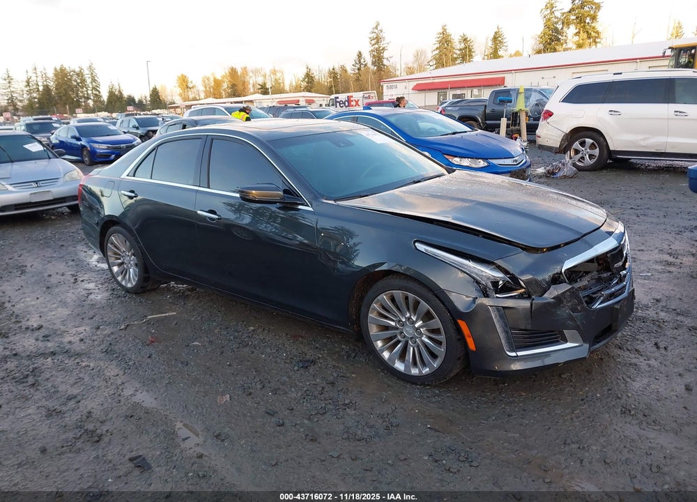 2017 CADILLAC CTS LUXURY VIN: 1G6AX5SX3H0207553