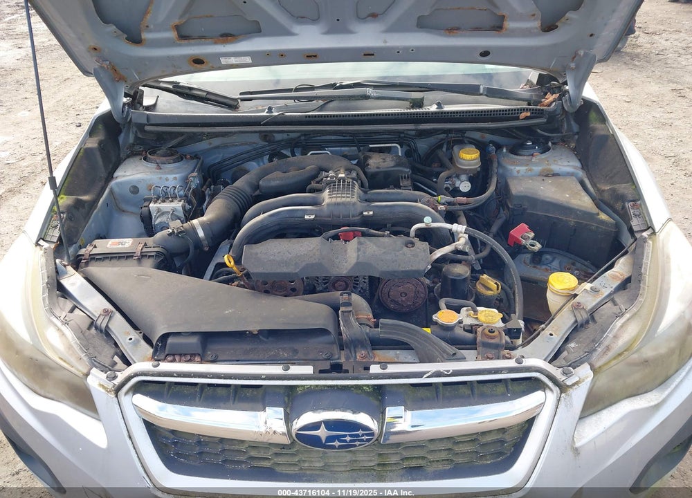 2012 SUBARU IMPREZA 2.0I PREMIUM VIN: JF1GJAD68CG002130