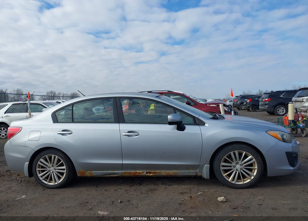 2012 SUBARU IMPREZA 2.0I PREMIUM VIN: JF1GJAD68CG002130