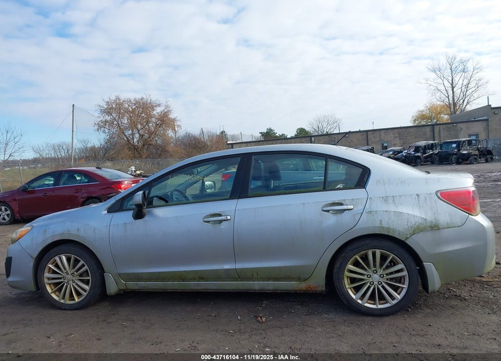 2012 SUBARU IMPREZA 2.0I PREMIUM VIN: JF1GJAD68CG002130