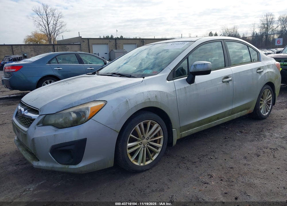 2012 SUBARU IMPREZA 2.0I PREMIUM VIN: JF1GJAD68CG002130