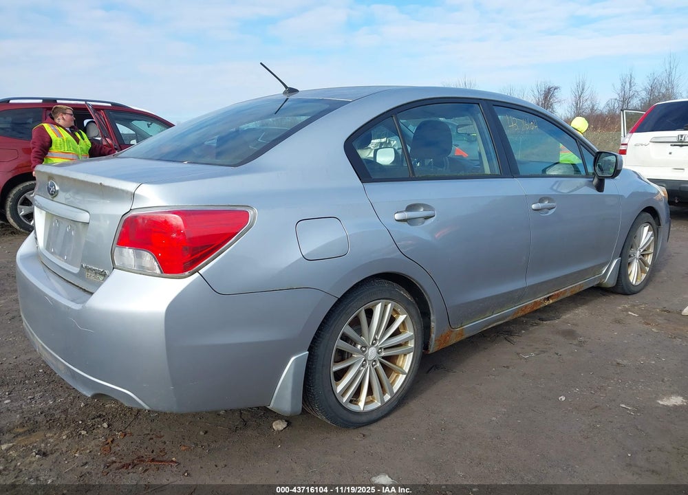 2012 SUBARU IMPREZA 2.0I PREMIUM VIN: JF1GJAD68CG002130