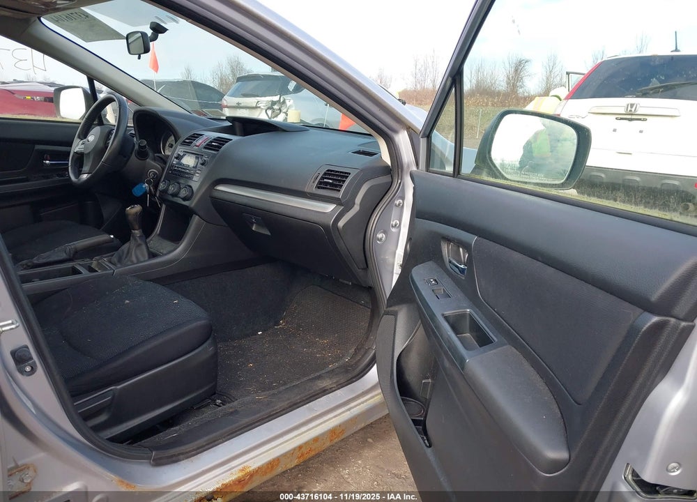 2012 SUBARU IMPREZA 2.0I PREMIUM VIN: JF1GJAD68CG002130