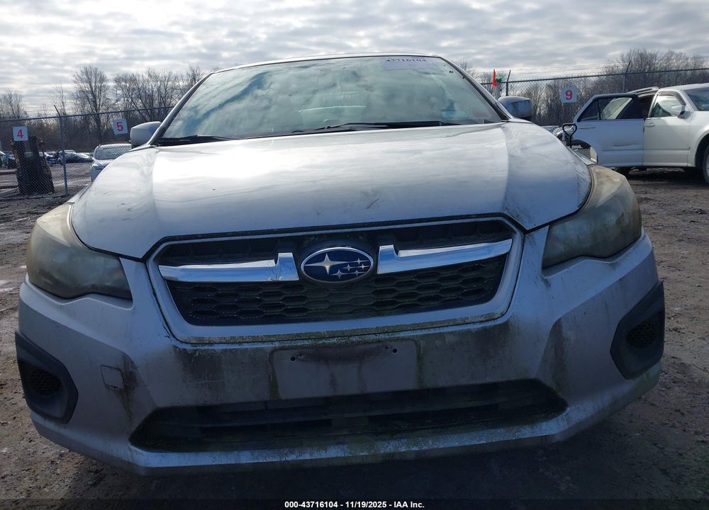 2012 SUBARU IMPREZA 2.0I PREMIUM VIN: JF1GJAD68CG002130