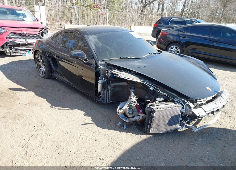 2018 PORSCHE 718 CAYMAN S VIN: WP0AB2A82JK278483