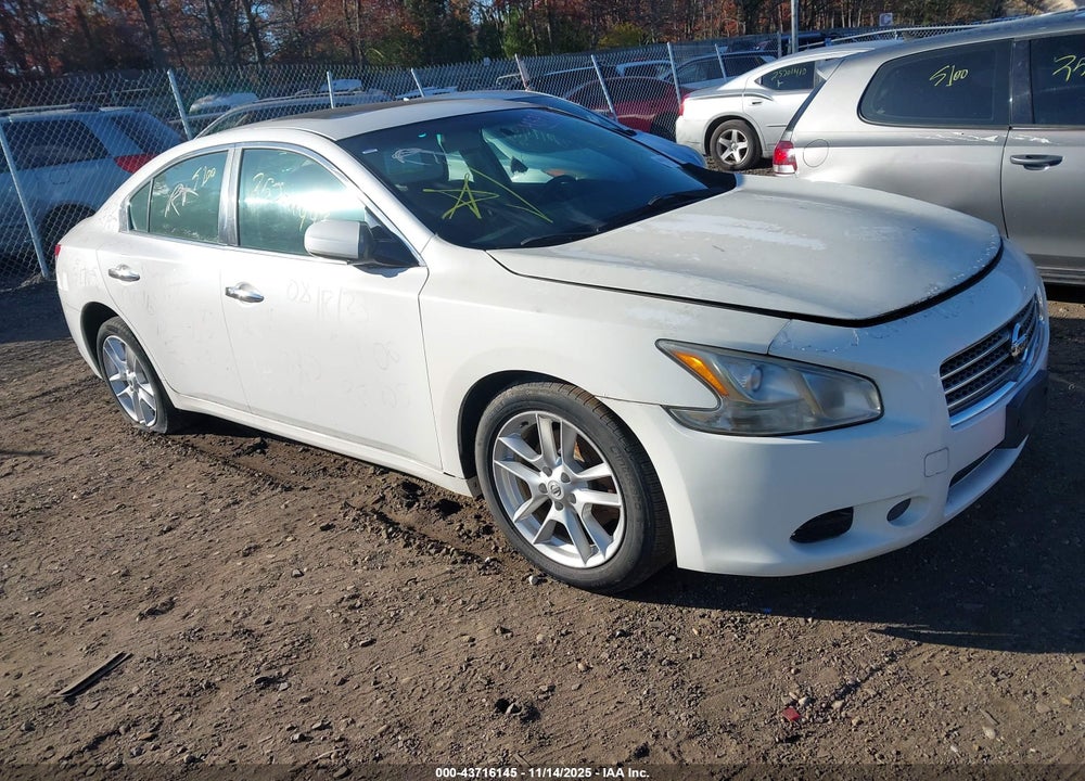 2009 NISSAN MAXIMA 3.5 S VIN: 1N4AA51E29C836368