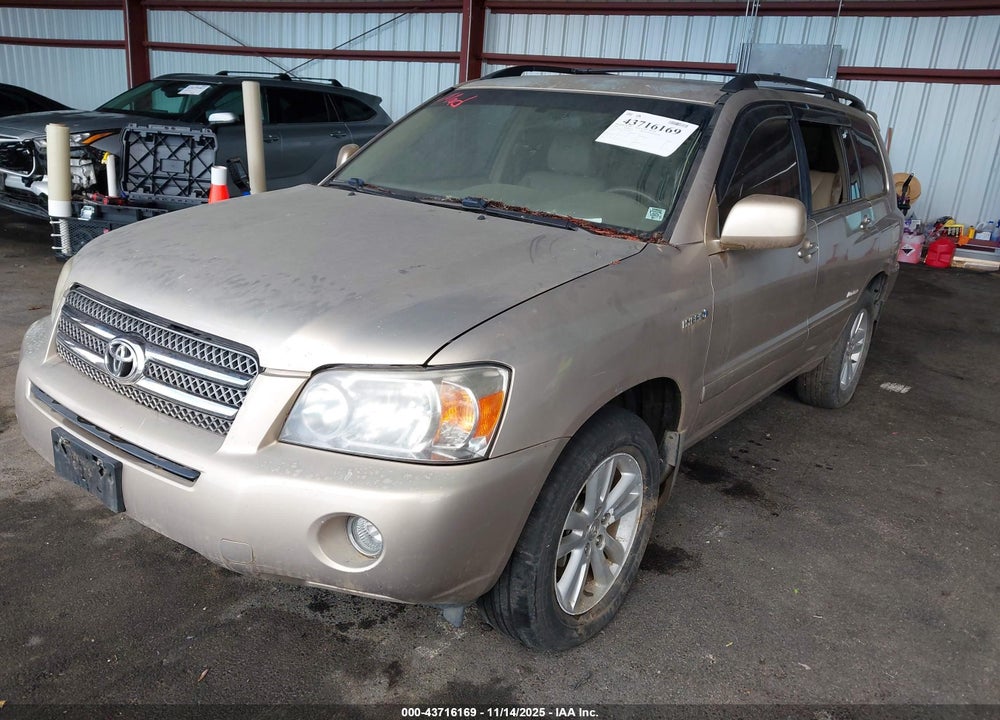 2006 TOYOTA HIGHLANDER HYBRID LIMITED V6 VIN: JTEDW21A060011488