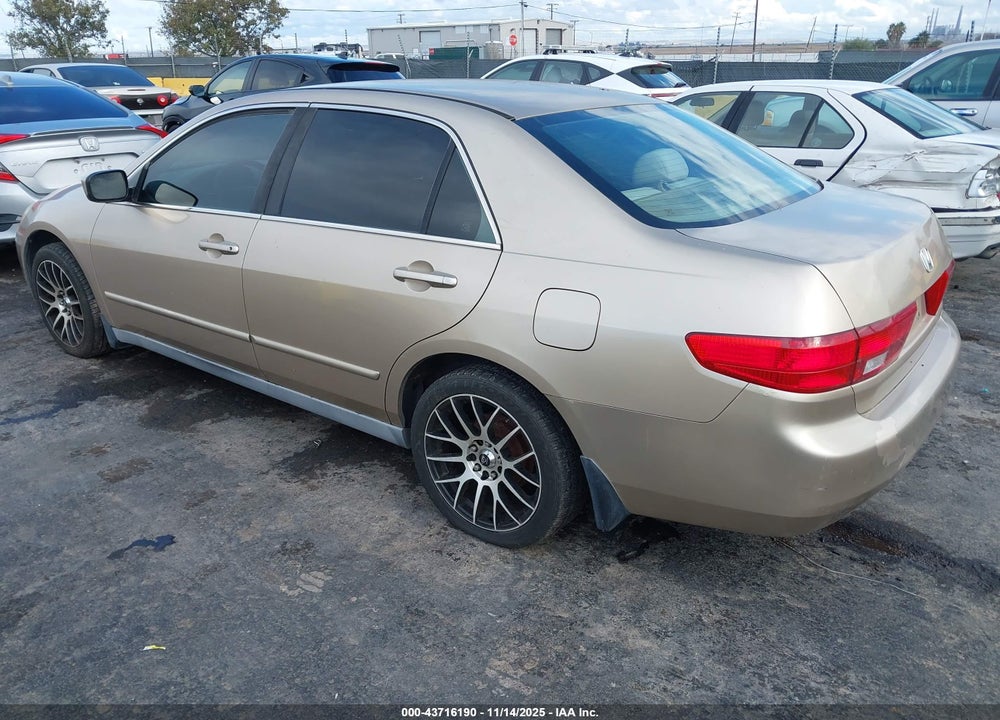 2005 HONDA ACCORD 2.4 LX VIN: 1HGCM56435A075934