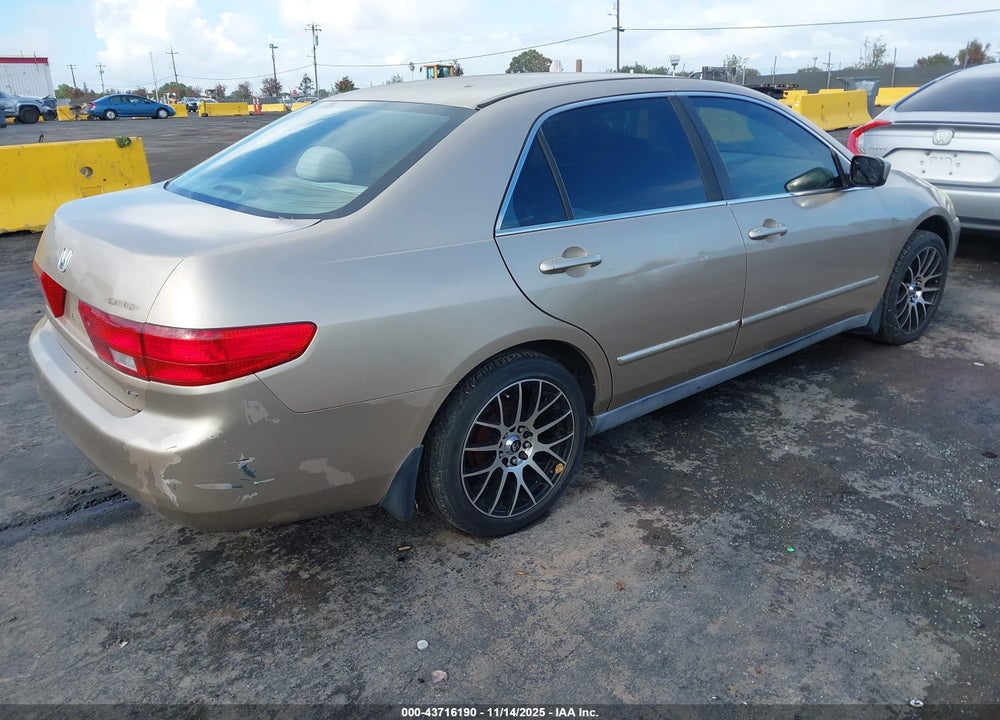 2005 HONDA ACCORD 2.4 LX VIN: 1HGCM56435A075934