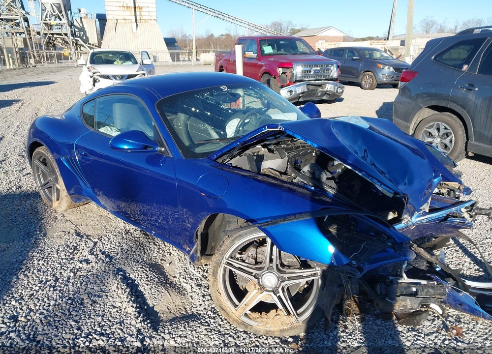 2012 PORSCHE CAYMAN VIN: WP0AA2A87CS760162