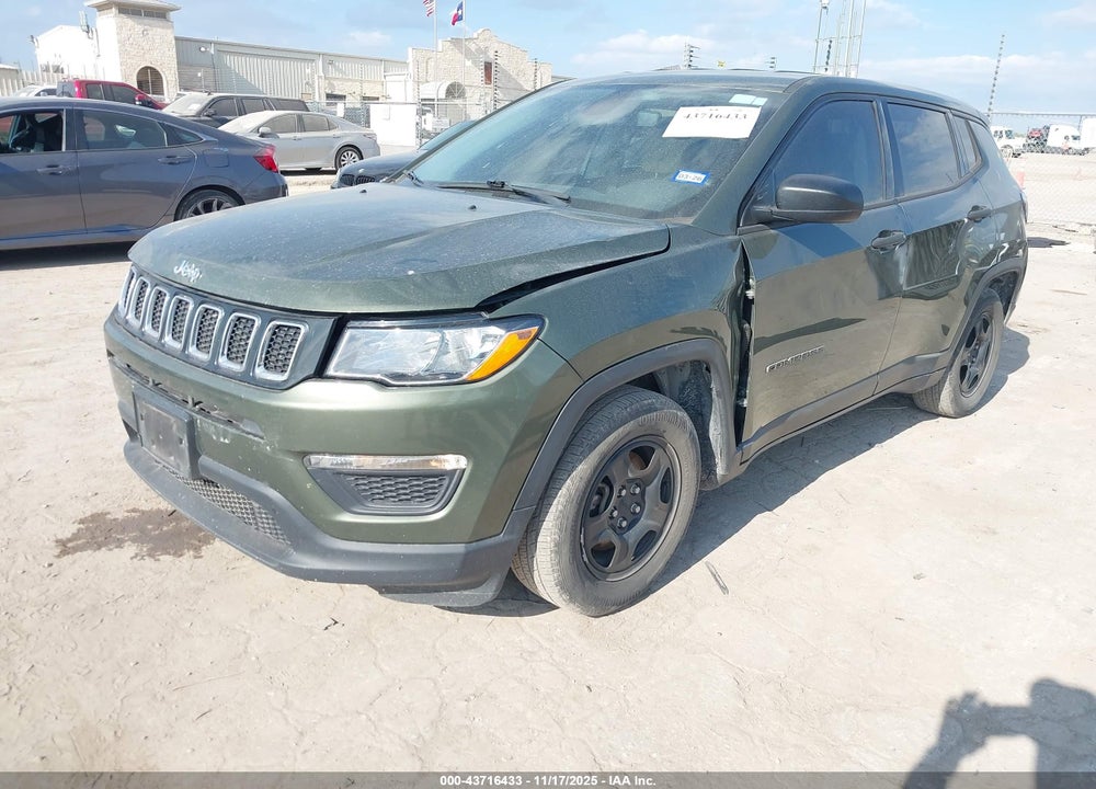 2020 JEEP COMPASS VIN: 3C4NJCAB3LT162751