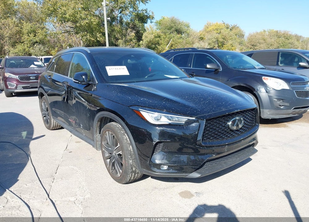 2022 INFINITI QX50 LUXE VIN: 3PCAJ5BA3NF109968