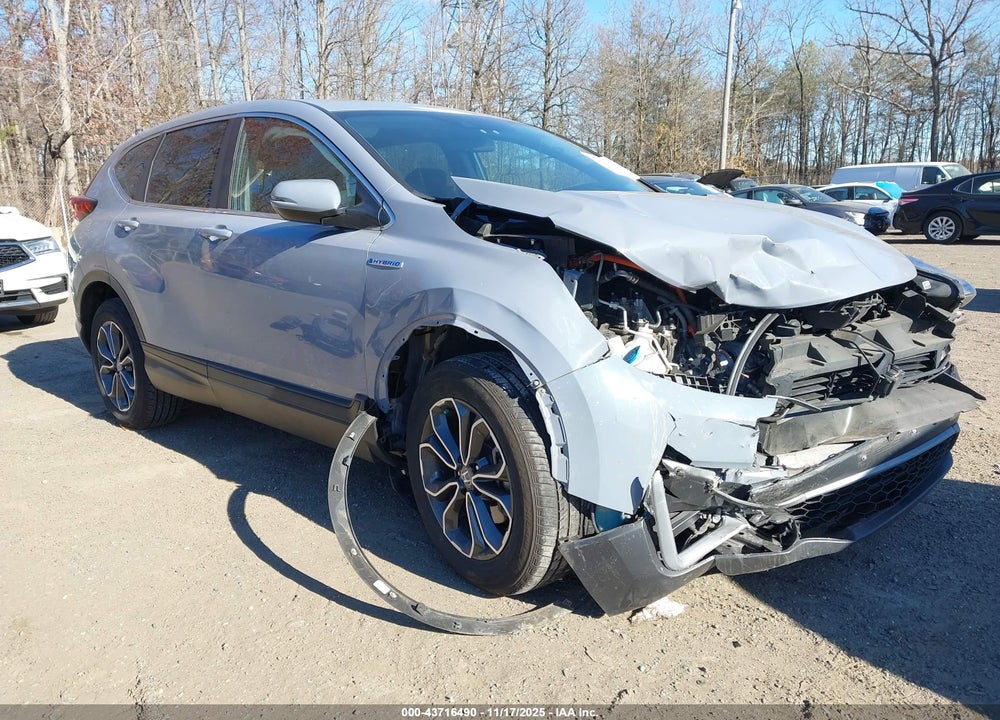 2021 HONDA CR-V HYBRID EX VIN: 7FART6H5XME016655