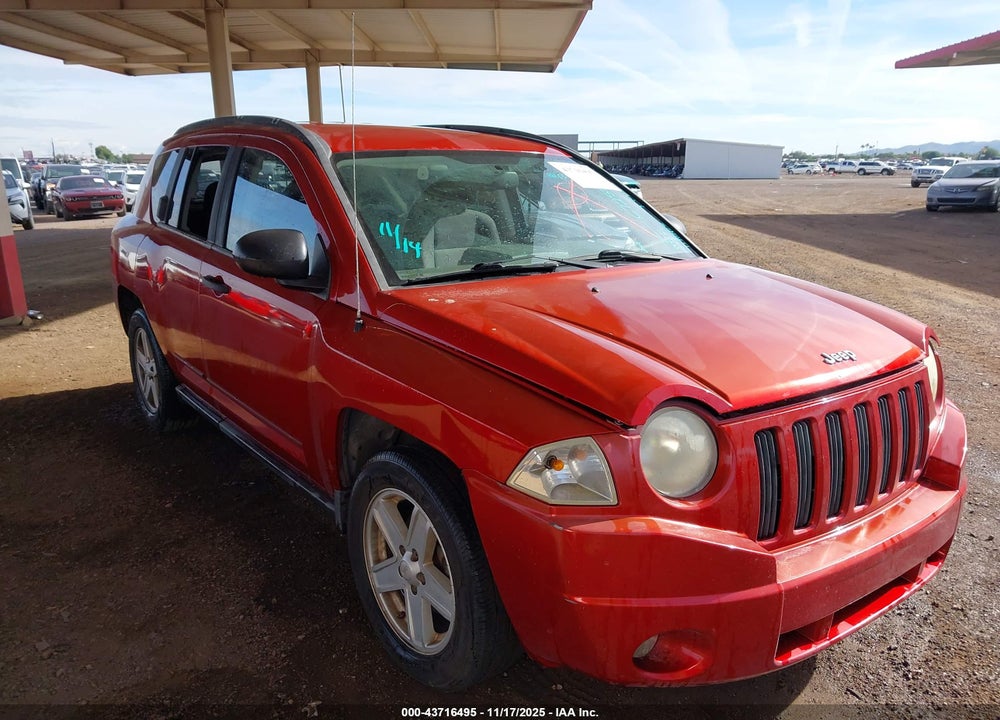 2008 JEEP COMPASS SPORT VIN: 1J8FT47W88D672551