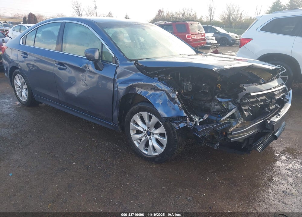 2017 SUBARU LEGACY 2.5I PREMIUM VIN: 4S3BNAC61H3052103