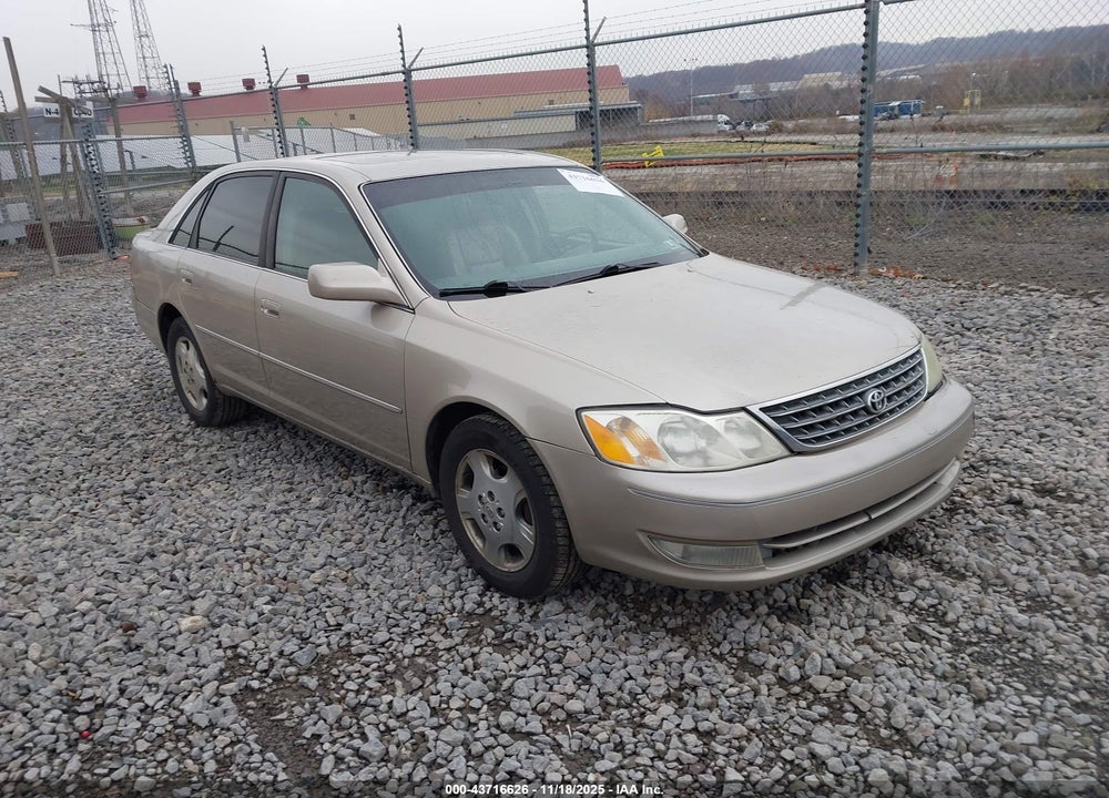 2004 TOYOTA AVALON XLS VIN: 4T1BF28BX4U364283